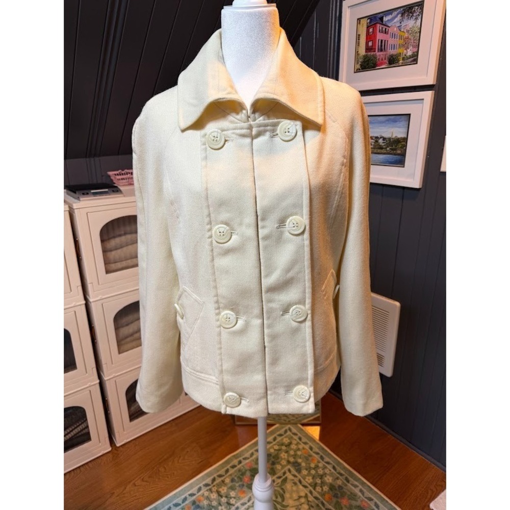 Women's 90's Capsule Wardrobe Wool Jacket - Size 14
